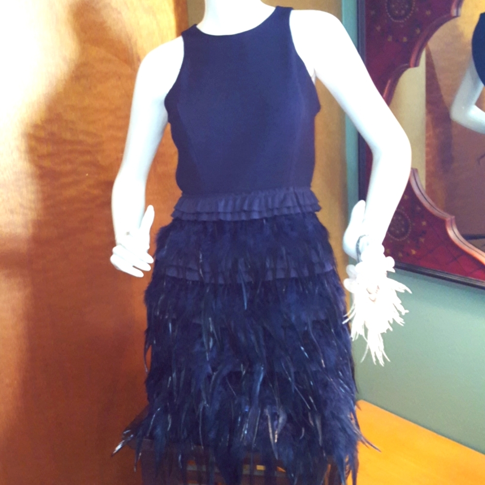 Feather dress